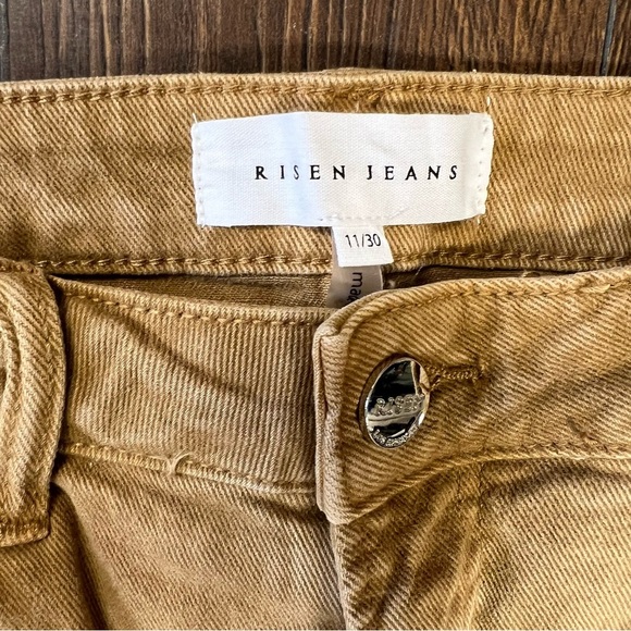 🆕 Risen Sand Distressed Straight Jean SZ 11/30 - Picture 6 of 7
